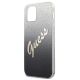 6. Guess GUHCP12SPCUGLSBK iPhone 12 mini 5,4" schwarz/schwarzes Hardcase Glitter Gradient Script