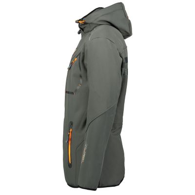 6. Herren-Softshelljacke Geographical Norway ROYAUTE DGREY-ORANGE GTX MEN 068 (WW4643H/GN-DARK GREY / ORANGE)