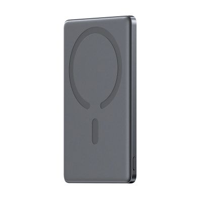 2. Powerbank Joyroom JR-PBM08 5000mAh 20W ultradünn mit induktivem Laden - grau