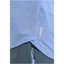 Damen-Radshirt mit kurzen Ärmeln ODLO X-Alp Linencool T-Shirt, Rundhalsausschnitt, blau