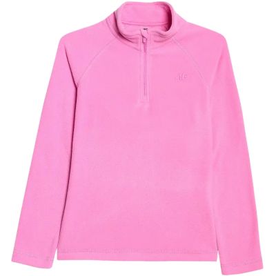 2. Fleece-Sweatshirt für Mädchen 4F F060 Fuchsia 4FJWAW25UFLEF060 55S