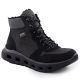 Rieker M6023-45 ultraleichte, wasserdichte Damen-Ankle-Boots in Schwarz