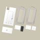8. Tech-Protect Quick Set+ 2er-Pack Panzerglas für iPhone 17 Pro Max - Schwarz