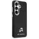 4. Karl Lagerfeld Saffiano KC Metal Logo MagSafe Hülle für Samsung Galaxy S26 Schwarz
