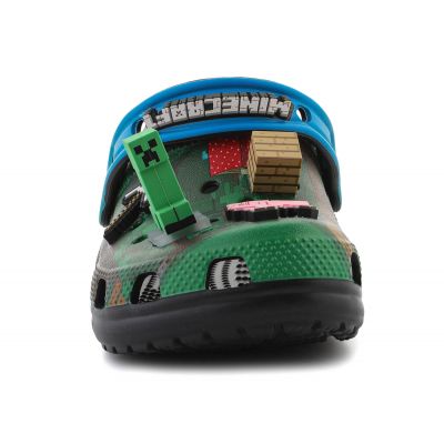 2. Crocs Classic Minecraft Clog Kids Multi Jr 210830-90H Flip-Flops 