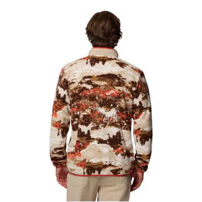 3. Columbia Sequoia Grove Printed Full Zip Fleece 2135511625 Braun L