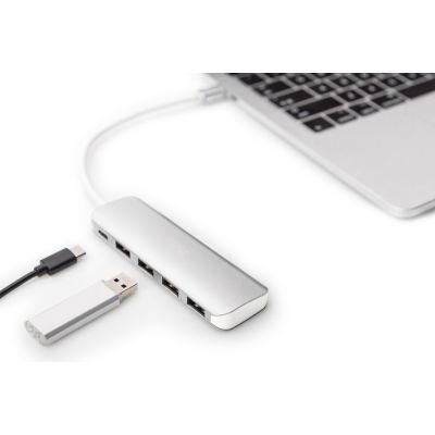 11. Digitus 4-Port USB Typ-C™ (USB 3.0) Hub + PD
