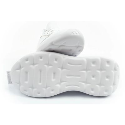 9. Adidas Damen-Sportschuhe Tensaur Run 3.0, bequem und modisch, weiß