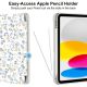 4. Tech-Protect SC Pen Case für iPad 10,9" 2022 (10. Gen.) / 11" 2025 (11. Gen.) – Gänseblümchen mit Blättern