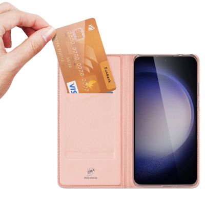 2. Dux Ducis Skin Pro Hülle für Samsung S24+ mit Klappe - Rosa
