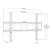 MACLEAN TV-HALTERUNG MAX VESA 600X400, 32-100", 80KG MC-419