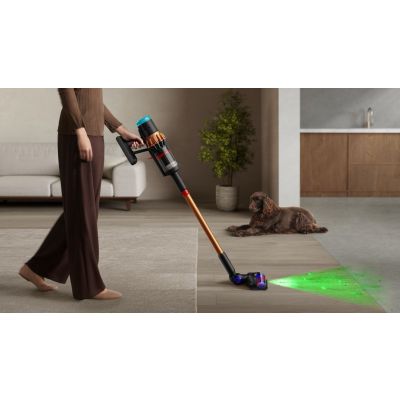4. Dyson V16 Piston Animal 2-in-1 Akku-Staubsauger, beutellos, 1,3 l Tank, 900 W, Schwarz, Kupfer