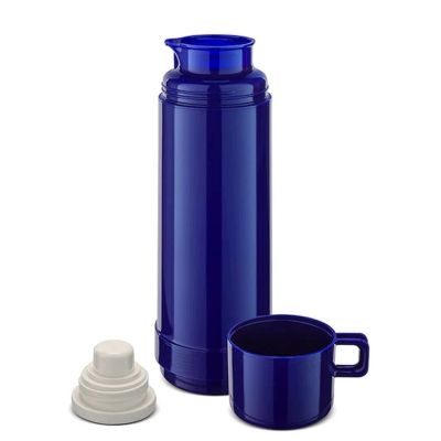 5. ROTPUNKT Glasthermoskanne 0,750 l, HYPERBLUE (marineblau) 60 3/4 HB ROTPUNKT