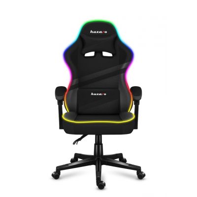 5. Huzaro Force 4.4 RGB Schwarzer Gaming-Stuhl