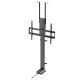17. MACLEAN Elektrische Decken-/Bodenleuchte, ausziehbar, 43–88 Zoll, VESA 600x400, max. 60 kg, 100–240 V AC, 50/60 Hz; MC-125