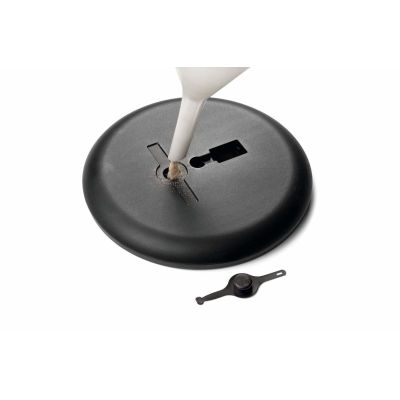 10. Robuster Schilderhalter und Präsentationsständer 479823 A4 aus Aluminium, Kunststoff und Stahl, Silber