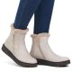 31. Damen-Stiefeletten mit Fellfutter, beige, Rieker Y3481-60