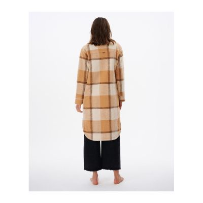 2. RIP CURL Breeze Check Jacket camel