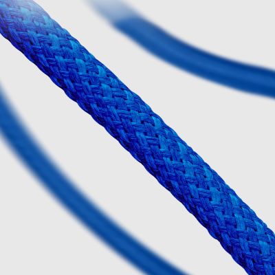 4. SBS TECABLETISSUETCB USB-C – USB-C-Kabel 1,5 m 60 W geflochten – blau