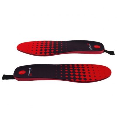 29. Glovii GW2L beheizte Schuheinlage (41, 42, 43, 44, 45, 46; schwarz und rot)