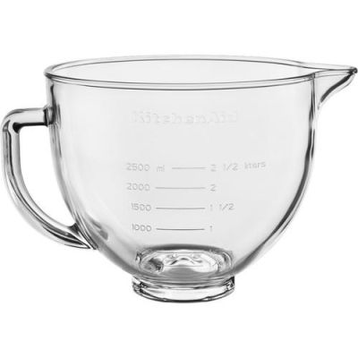 KitchenAid 5KSM5GB Glasschüssel 4,8 l