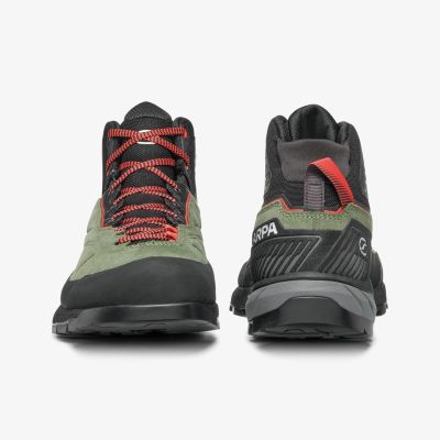3. Scarpa Rapid XT Mid GTX Damen-Zustiegsschuhe - Birke/Koralle Größe: 37_5