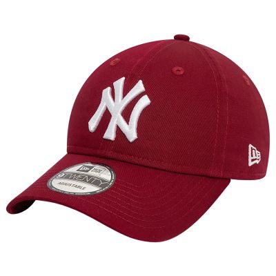 New Era League Essentials 9TWENTY New York Yankees Cap 60471469 Bordeaux OSFM