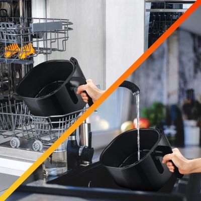 8. Extralink Heißluftfritteuse 5,2 l EU SJ-520 Einzeln 5,2 l Heißluftfritteuse Schwarz