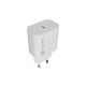 NATEC RIBERA 1x USB-C 20W Wandladegerät Weiß