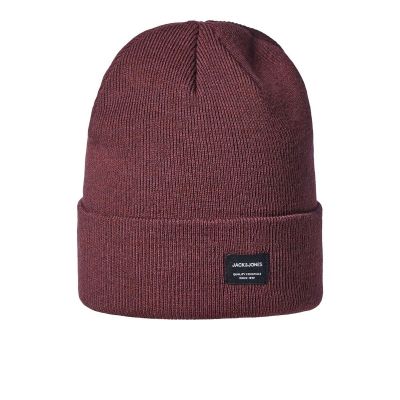 12. Jack & Jones Jacdna Beanie Noos M 12092815 Burgund