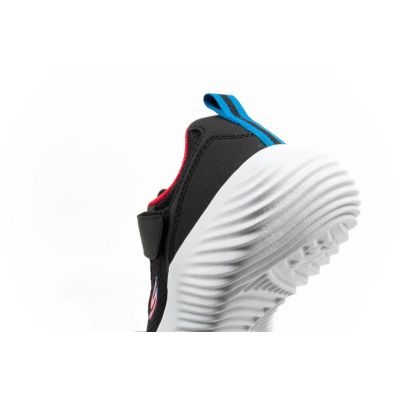 7. Skechers Bounder Kindersportschuhe mit Klettverschluss, leicht, modisch, schwarz