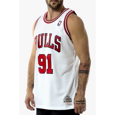 2. Mitchell & Ness Chicago Bulls NBA Swingman-Trikot Bulls 97-98 Dennis Rodman M SMJYAC18079-CBUWHIT97DRDN