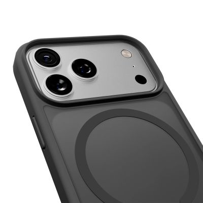 4. Puro Gradient TPU MagSafe Compatible Case für iPhone 17 Pro - Grau