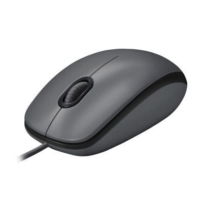 Logitech M100 Schwarze Maus