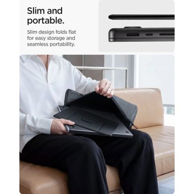 10. Spigen SlimFold LD201-S8 Laptopständer – Grau