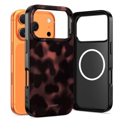 Tech-Protect Lamano MagSafe Case für iPhone 17 Pro Max - Schwarz und Rot