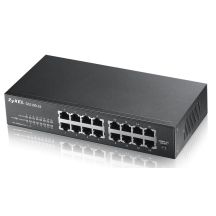 Zyxel GS1100-16E-EU0101F 16-poliger, unmanaged, lüfterloser, schlanker Switch