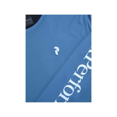 4. Peak Performance M Alum Light Langarm T-Shirt, blau