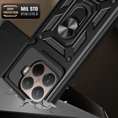 2. Tech-Protect CamShield Pro Hülle für Xiaomi 15T Pro - Schwarz