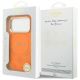 8. Guess Peony Hot Stamp MagSafe Hülle für iPhone 17 Pro - Orange