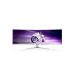22. Philips Evnia 8000 49M2C8900/00 Computermonitor 124,2 cm (48,9 Zoll) 5120 x 1440 Pixel Dual QHD QDOLED Weiß