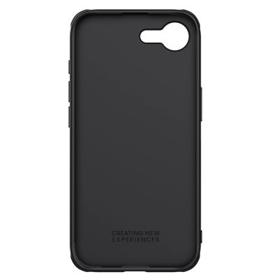 6. Nillkin Super Frosted Shield Pro Hülle für iPhone 16e / 17e - Schwarz
