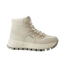 Lee Cooper Damen-Sport-Winterstiefeletten in Hellgrau, gefüttert