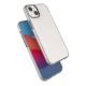 4. Spring Case Hülle für iPhone 14 Plus Silikonhülle mit Rahmen hellrosa