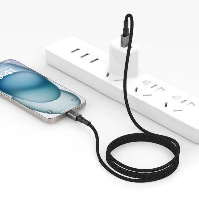 5. Tech-Protect Ultraboost DNA USB-A / Lightning Kabel 12W/2.4A 25cm - Grau