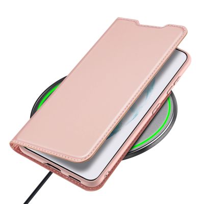7. Dux Ducis Skin Pro booktype case schutzhülle aufklappbare hülle für Samsung Galaxy S22+ (S22 Plus) rosa
