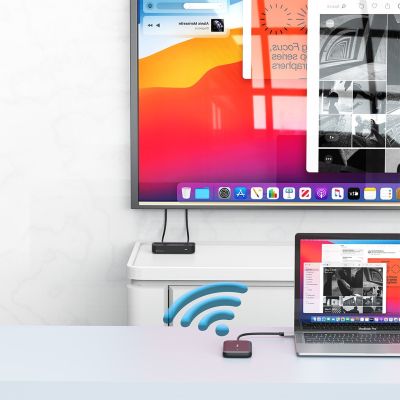 2. Verbatim Share My Screen 1080P WDA-01 Drahtloser USB-C-Adapter