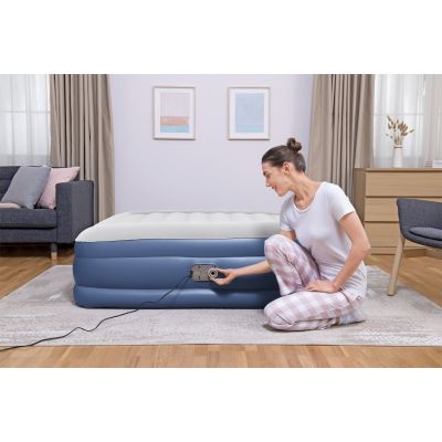 20. Bestway 67630 / 23 Luftmatratze Doppelmatratze Blau, Weiß Unisex