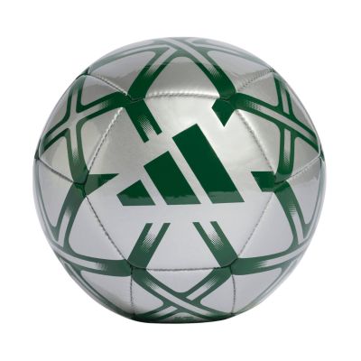 Adidas Starlancer Mini Silber-Grüner Fußball JW1363