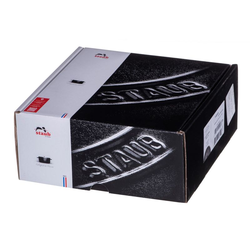 3. STAUB Runder Gusseisentopf 40500-246-0 3,8 l Graphit